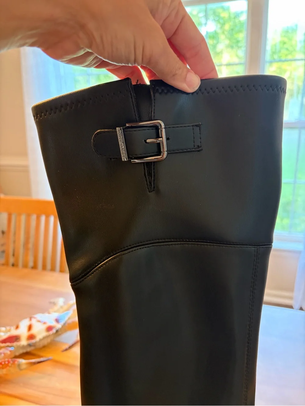 Brand New never worn Nine West Black Over-the-Knee Women's Boots